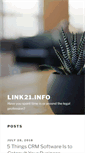 Mobile Screenshot of link21.info